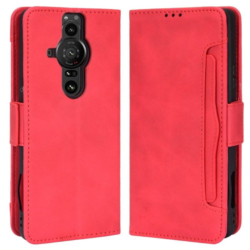 Kožené Pouzdro Na Sony Xperia Pro-I Premium S Držitelem Karty