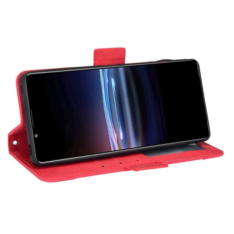 Kožené Pouzdro Na Sony Xperia Pro-I Premium S Držitelem Karty
