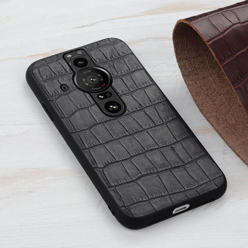 Kryt Na Sony Xperia Pro-I Elegantní Croco