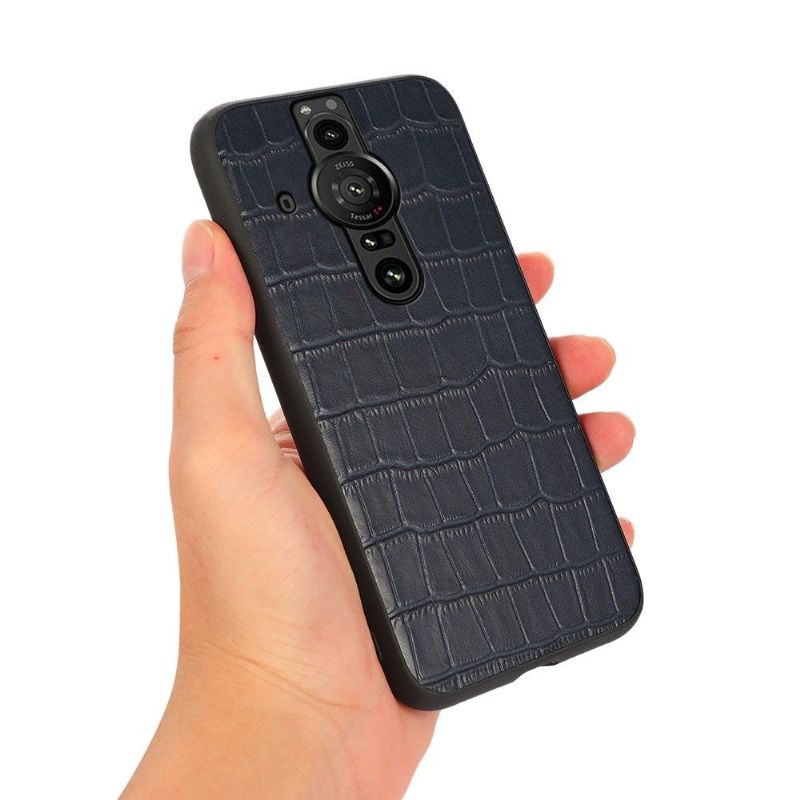 Kryt Na Sony Xperia Pro-I Elegantní Croco