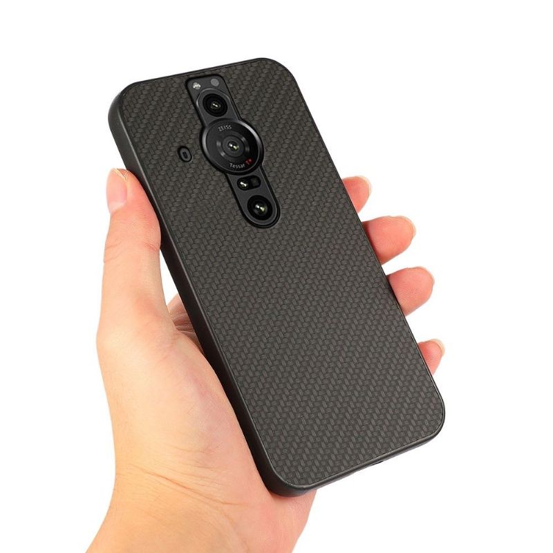Kryt Na Sony Xperia Pro-I Styl Uhlíkových Vláken