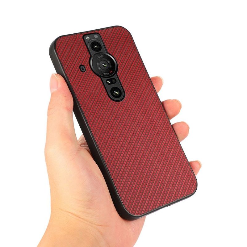 Kryt Na Sony Xperia Pro-I Styl Uhlíkových Vláken