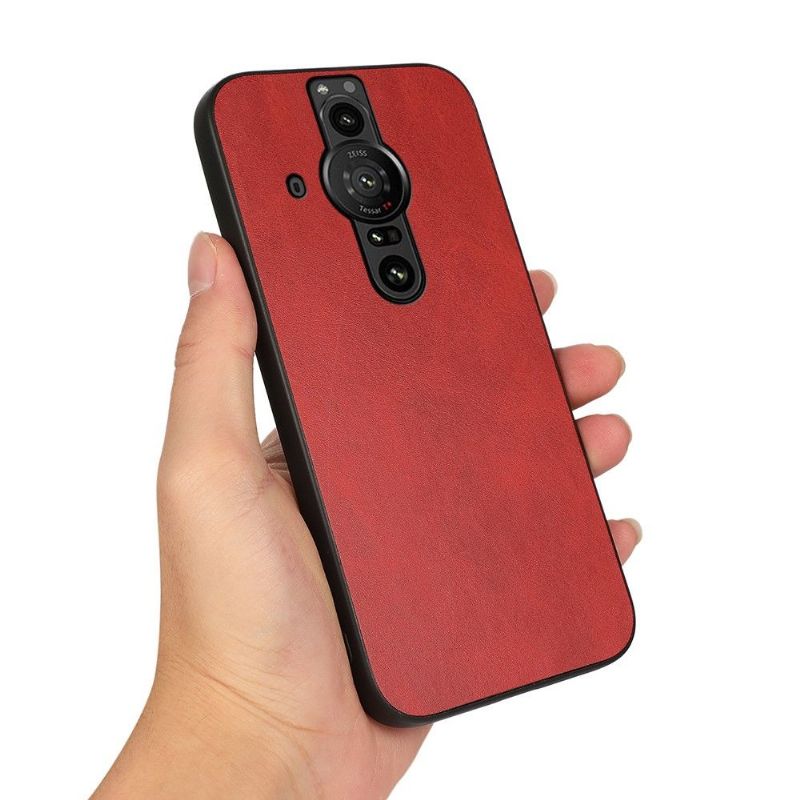Kryt Na Sony Xperia Pro-I Vintage Umělý Kožený Jazz