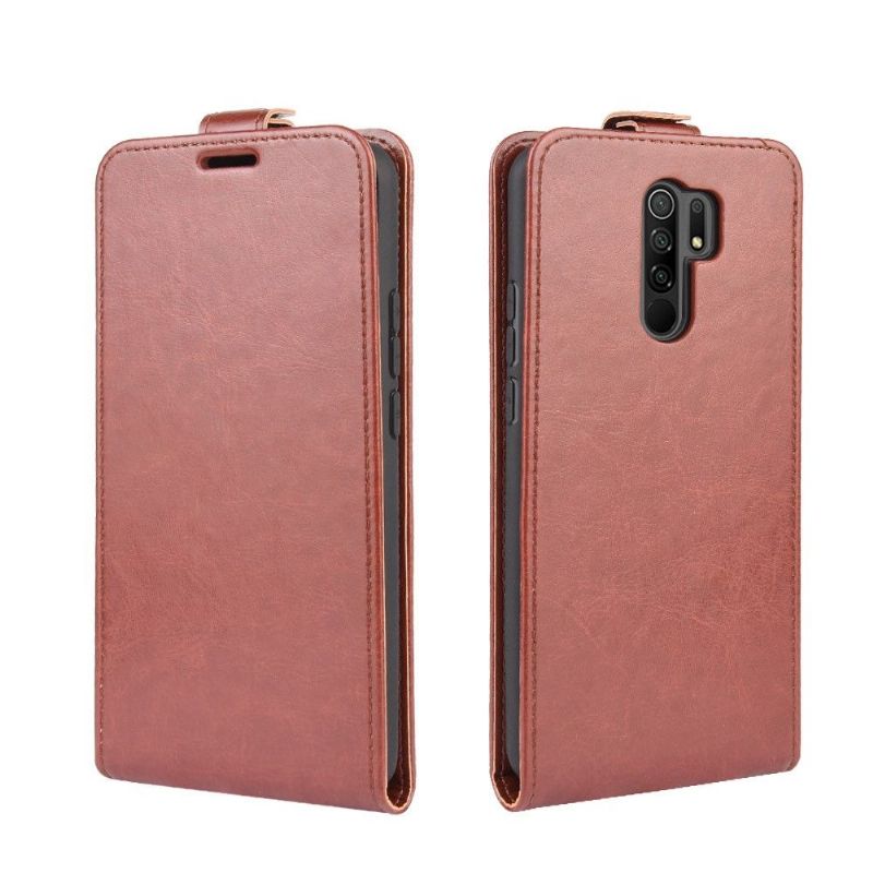 Flipové Pouzdro Na Xiaomi Redmi 9 Kožené Pouzdro Vertikální Umělá Kůže