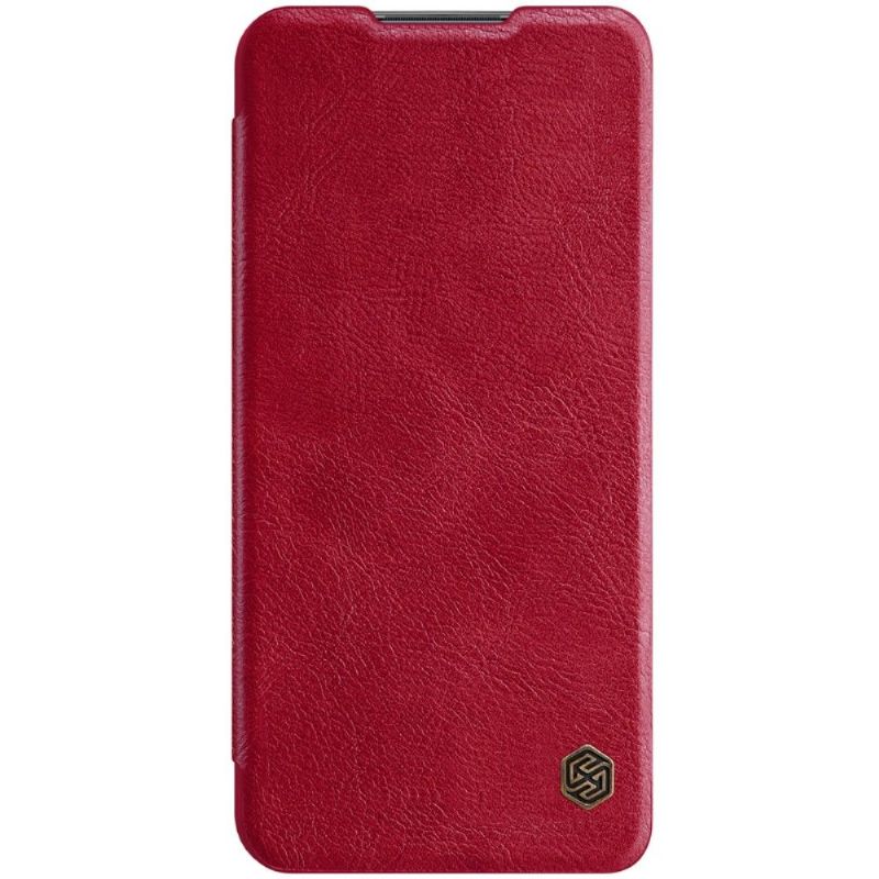 Flipové Pouzdro Na Xiaomi Redmi 9 Kožený Efekt Řady Qin