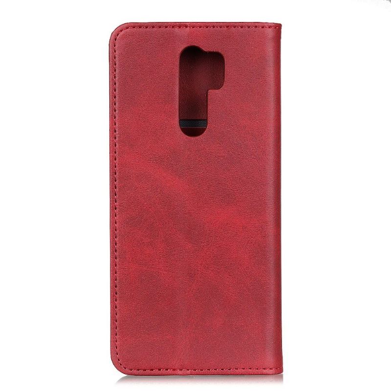 Kožené Pouzdro Na Xiaomi Redmi 9 Efekt Zestárlé Kůže Simone
