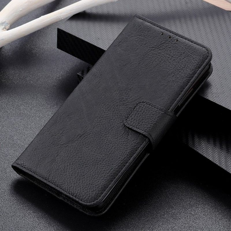 Pouzdra Na Xiaomi Redmi 9 Kožený Držitel Karty S Efektem Célestin