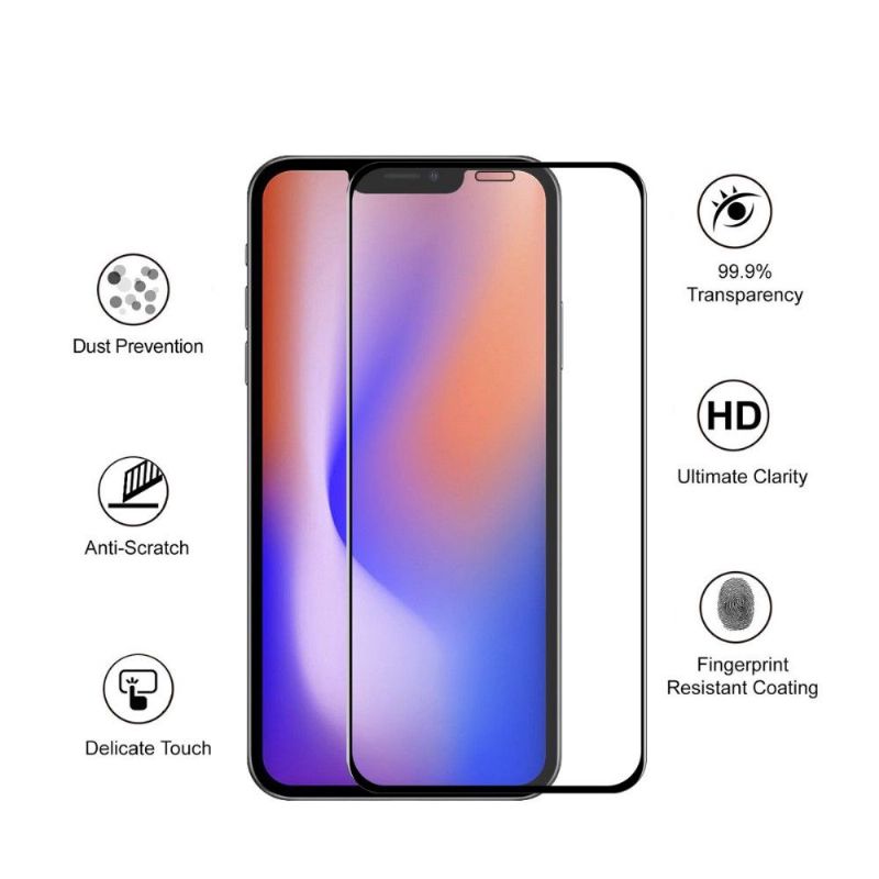 Balení 2 Fólií Z Tvrzeného Skla V Plné Velikosti Pro iPhone 12 Mini