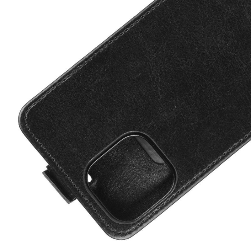 Flipové Pouzdro Na iPhone 12 Mini Kožené Pouzdro Vertikální Umělá Kůže