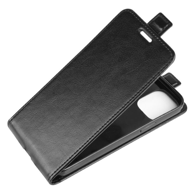Flipové Pouzdro Na iPhone 12 Mini Kožené Pouzdro Vertikální Umělá Kůže