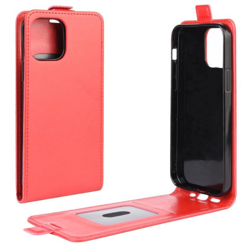 Flipové Pouzdro Na iPhone 12 Mini Kožené Pouzdro Vertikální Umělá Kůže