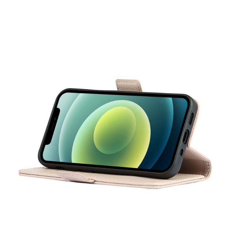 Flipové Pouzdro Na iPhone 12 Mini Květinové Srdce