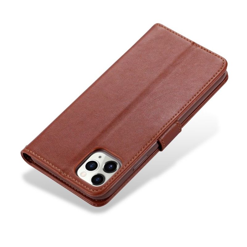 Kožené Pouzdro Folio Na iPhone 12 Mini Držák Karet Z Umělé Kůže Azns