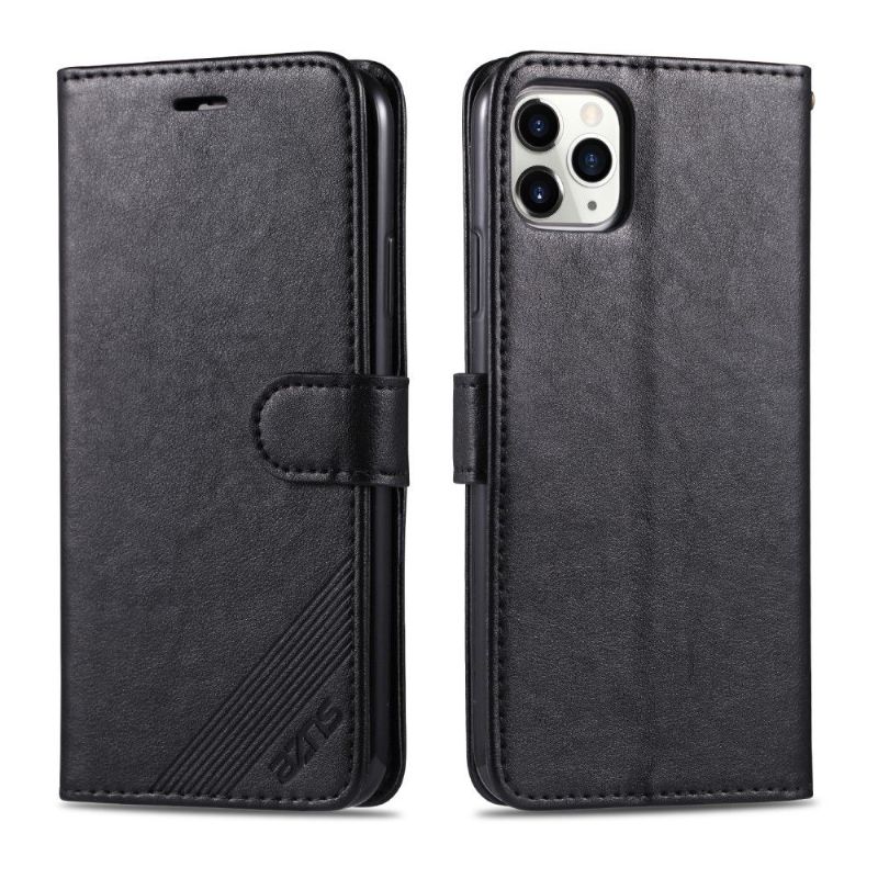 Kožené Pouzdro Folio Na iPhone 12 Mini Držák Karet Z Umělé Kůže Azns