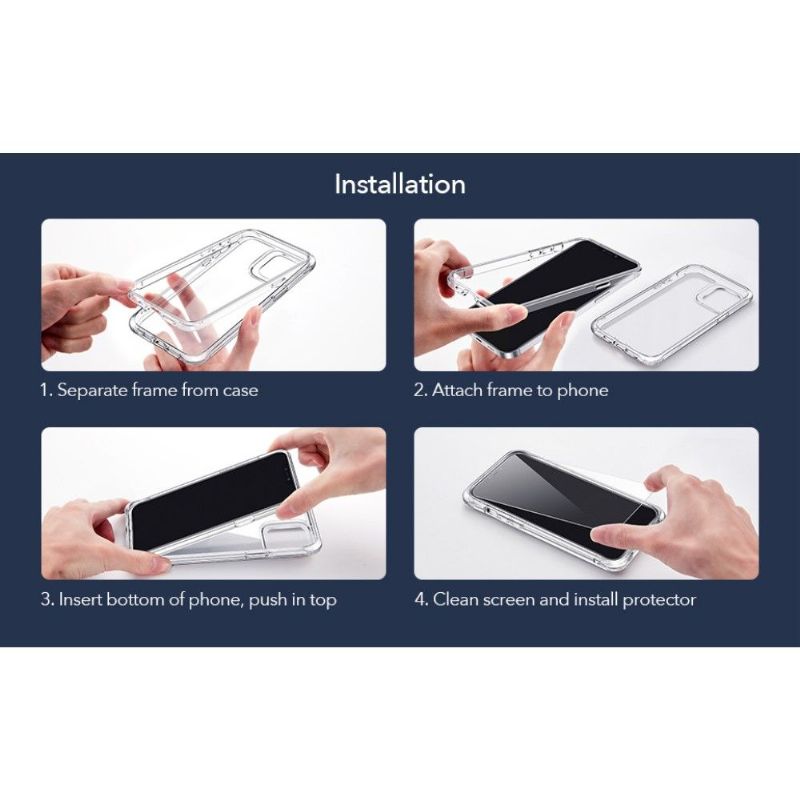 Kryt Na iPhone 12 Mini Alliance Tough Series 360 Stupňů
