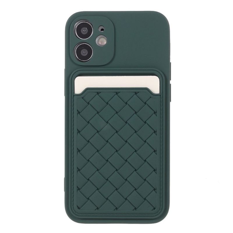 Kryt Na iPhone 12 Mini Držák Silikonové Karty
