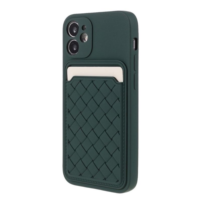 Kryt Na iPhone 12 Mini Držák Silikonové Karty