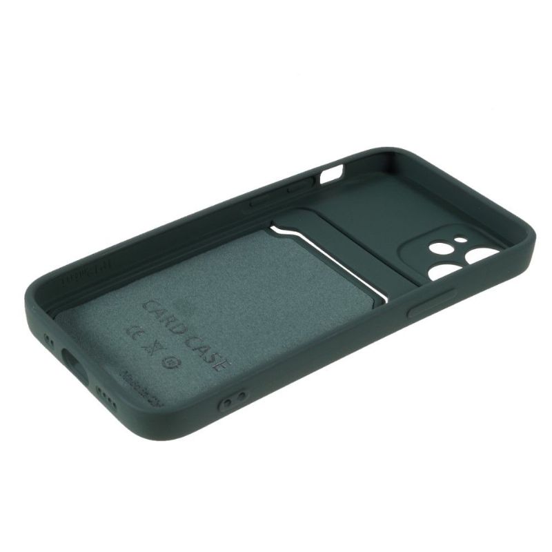 Kryt Na iPhone 12 Mini Držák Silikonové Karty