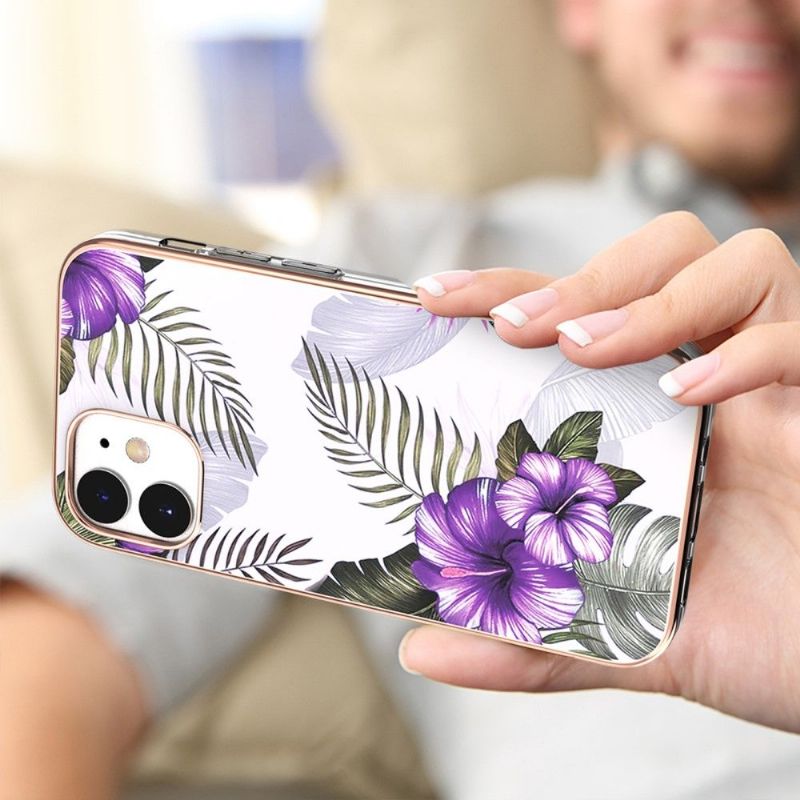 Kryt Na iPhone 12 Mini Exotické Květiny