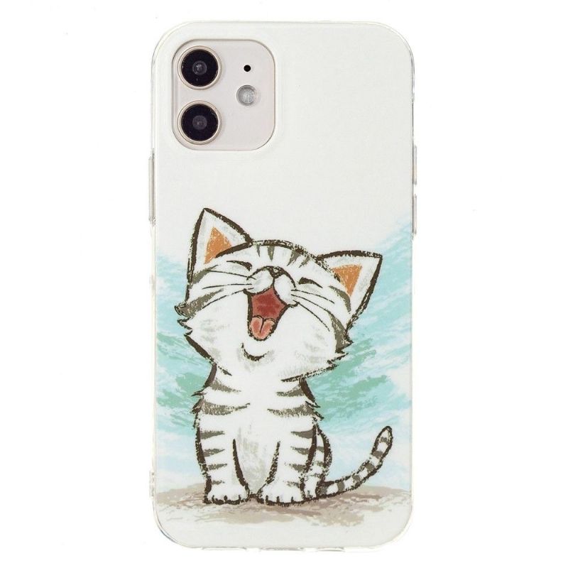 Kryt Na iPhone 12 Mini Fluorescenční Obsah Chatu