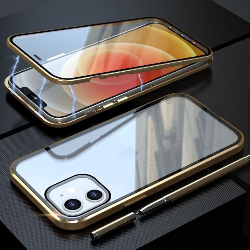 Kryt Na iPhone 12 Mini Hliníkový Nárazník Luphie