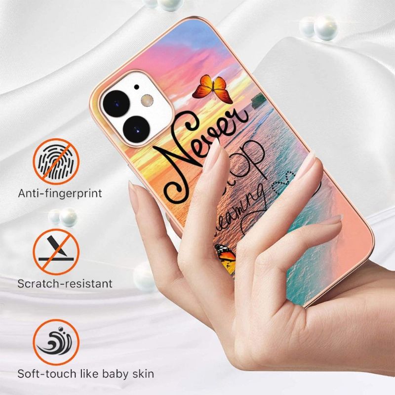 Kryt Na iPhone 12 Mini Nikdy Nepřestávejte Snít