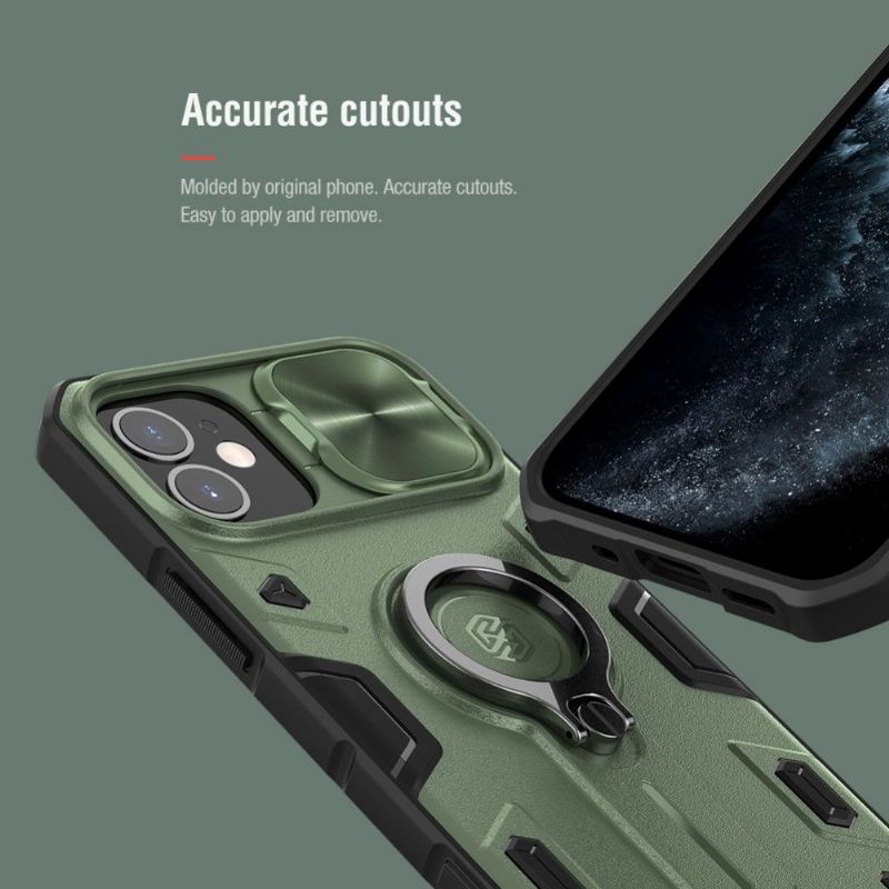 Kryt Na iPhone 12 Mini Pancéřové Pouzdro S Krytkou Objektivu