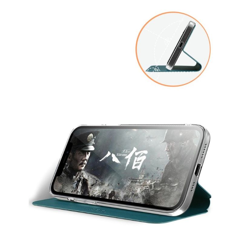 Kryty Na Mobil Na iPhone 12 Mini Flipové Pouzdro Umělá Kůže