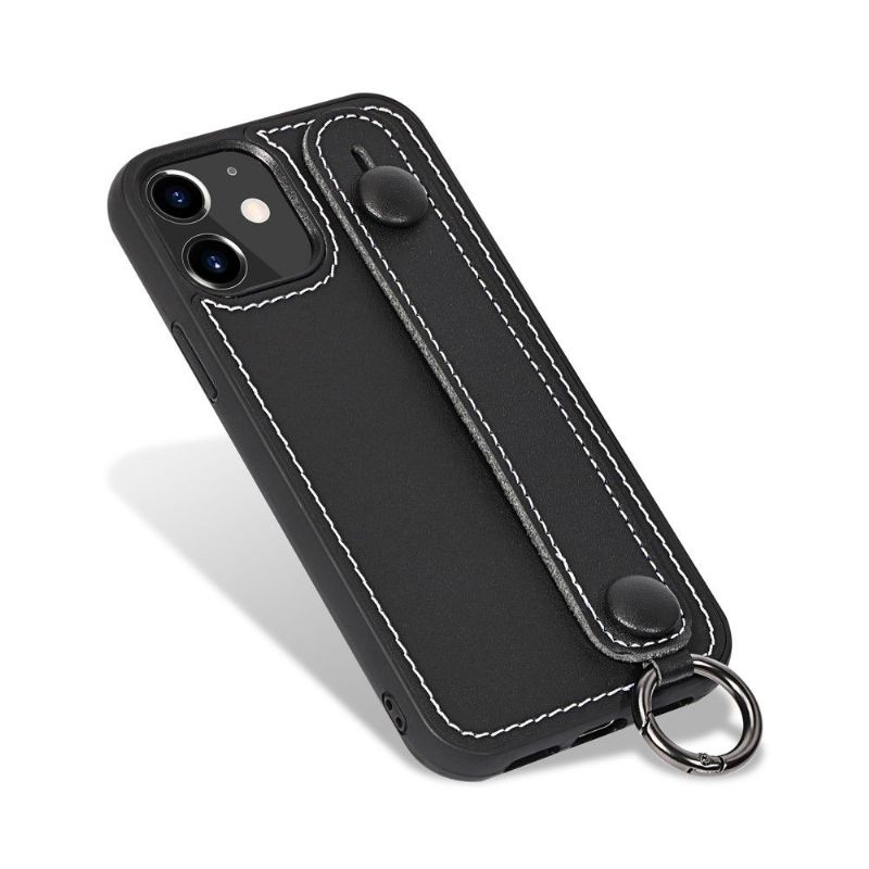 Kryty Na Mobil Na iPhone 12 Mini Pásek Z Umělé Kůže