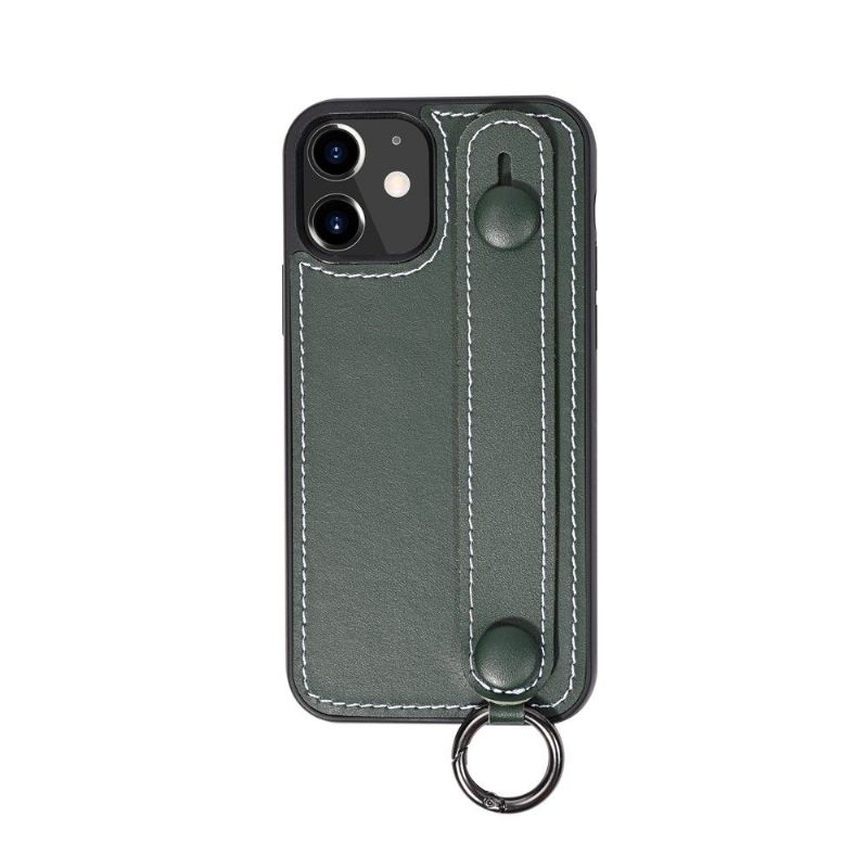 Kryty Na Mobil Na iPhone 12 Mini Pásek Z Umělé Kůže