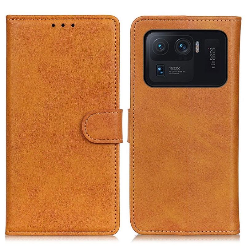 Flipové Pouzdro Na Xiaomi Mi 11 Ultra Efekt Matné Kůže Marius