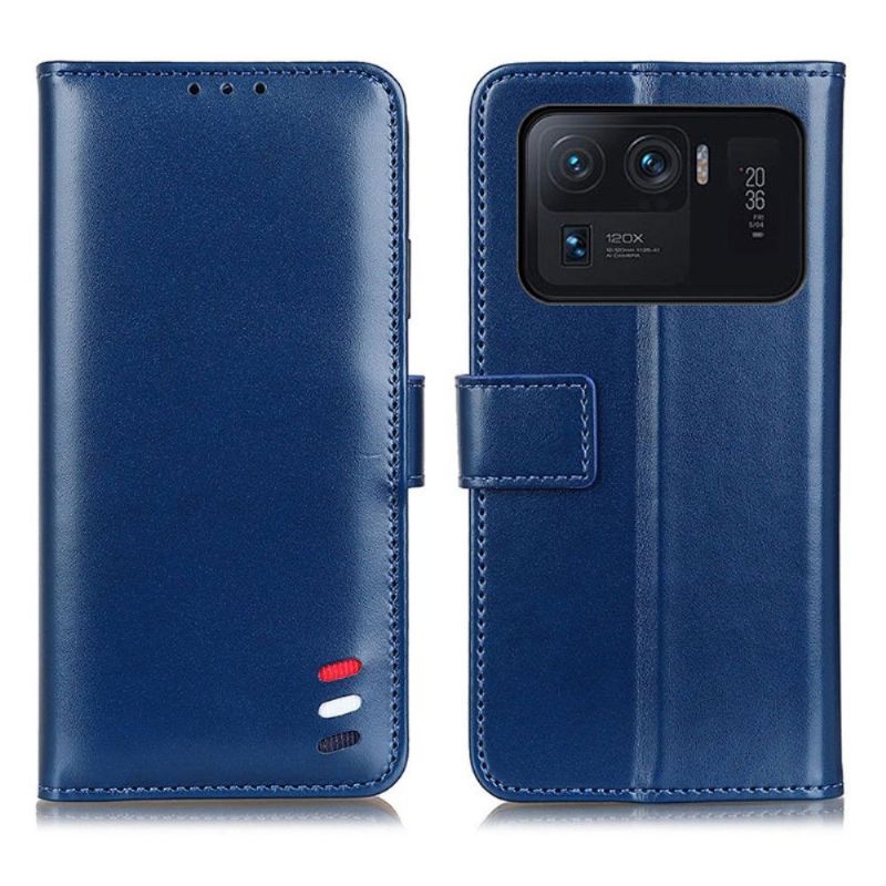 Flipové Pouzdro Na Xiaomi Mi 11 Ultra Funkce Podpory Melodických Kožených Efektů
