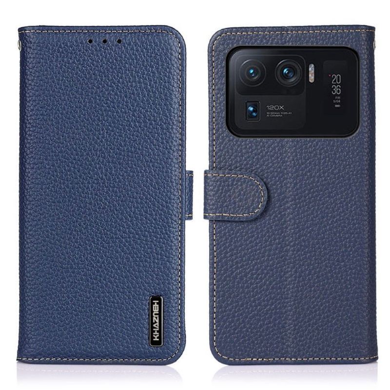 Flipové Pouzdro Na Xiaomi Mi 11 Ultra Zrnitá Kůže Khazneh