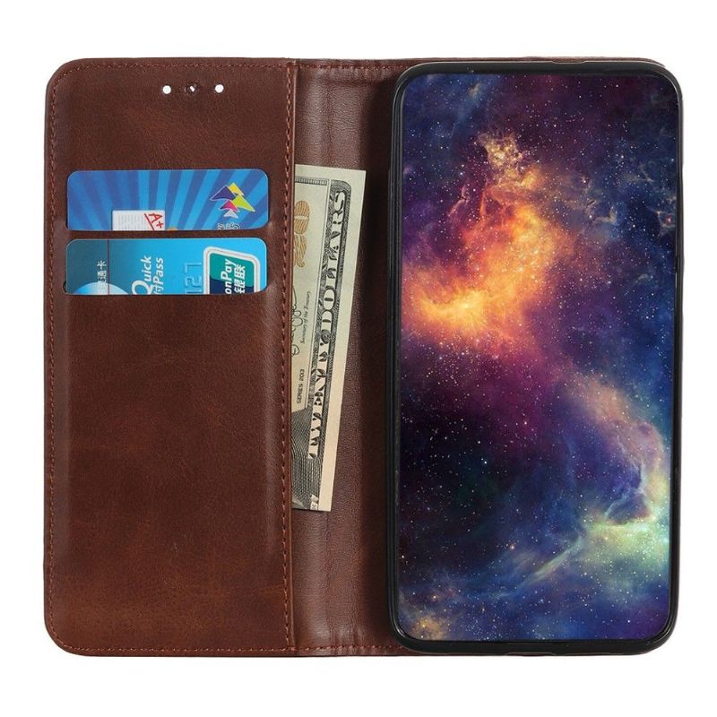Kožené Pouzdro Na Xiaomi Mi 11 Ultra Flipové Pouzdro Simone Ve Věku