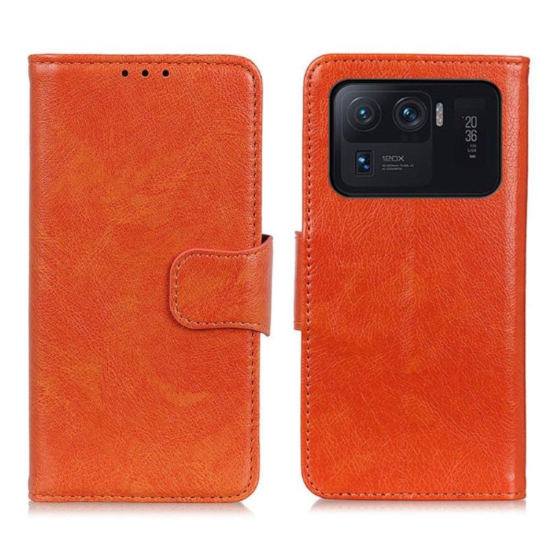 Kožené Pouzdro Na Xiaomi Mi 11 Ultra Styl Staré Kůže
