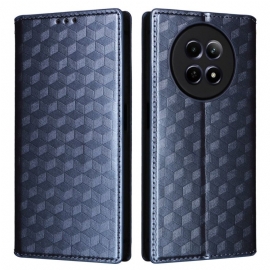 Kožené Pouzdro Folio Na Realme 12 / 12x 5g 3d Diamanty