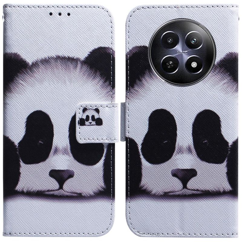 Kožený Kryt Na Realme 12 / 12x 5g Panda