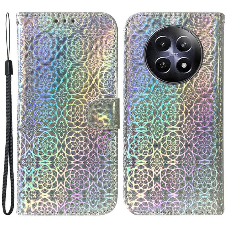 Peněženková Pouzdra Realme 12 / 12x 5g Strappy Disco Style