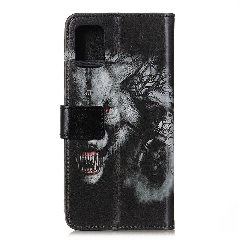 Flipové Pouzdro Na Xiaomi Redmi Note 10 4G / Note 10S Divoký Vlk