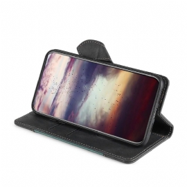 Flipové Pouzdro Na Xiaomi Redmi Note 10 4G / Note 10S Dvoubarevné Švy