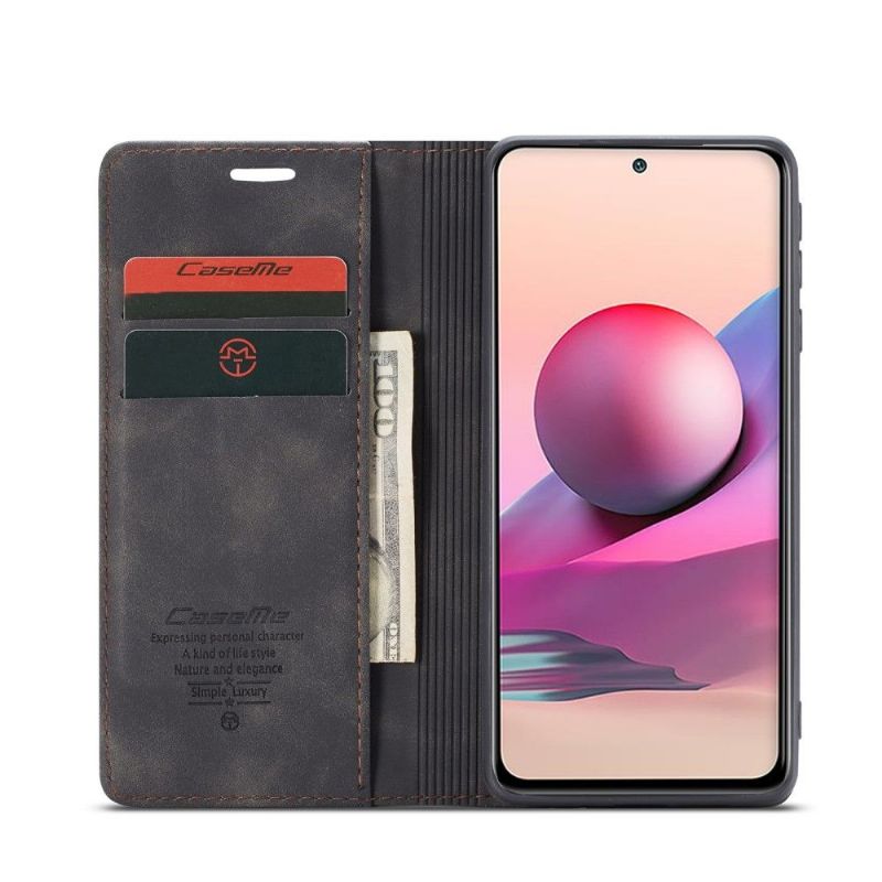 Flipové Pouzdro Na Xiaomi Redmi Note 10 4G / Note 10S Golia Z Imitace Kůže