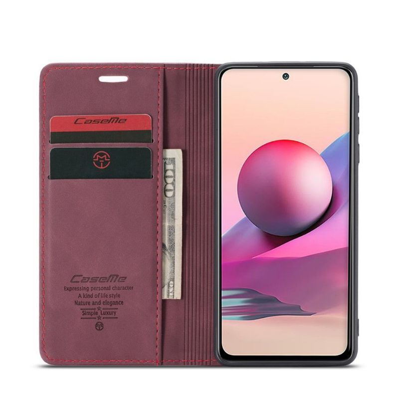 Flipové Pouzdro Na Xiaomi Redmi Note 10 4G / Note 10S Golia Z Imitace Kůže