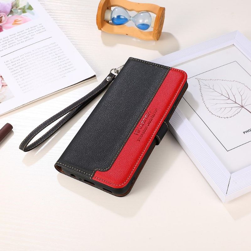 Flipové Pouzdro Na Xiaomi Redmi Note 10 4G / Note 10S Khazneh Odkryté Švy