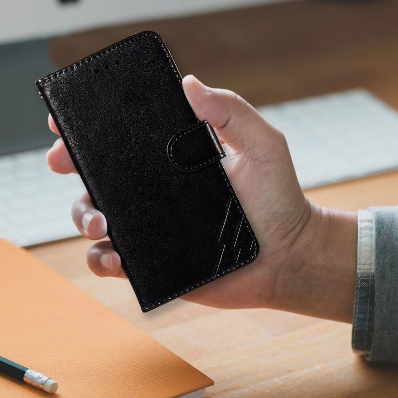 Flipové Pouzdro Na Xiaomi Redmi Note 10 4G / Note 10S Kožený Efekt Rebeky