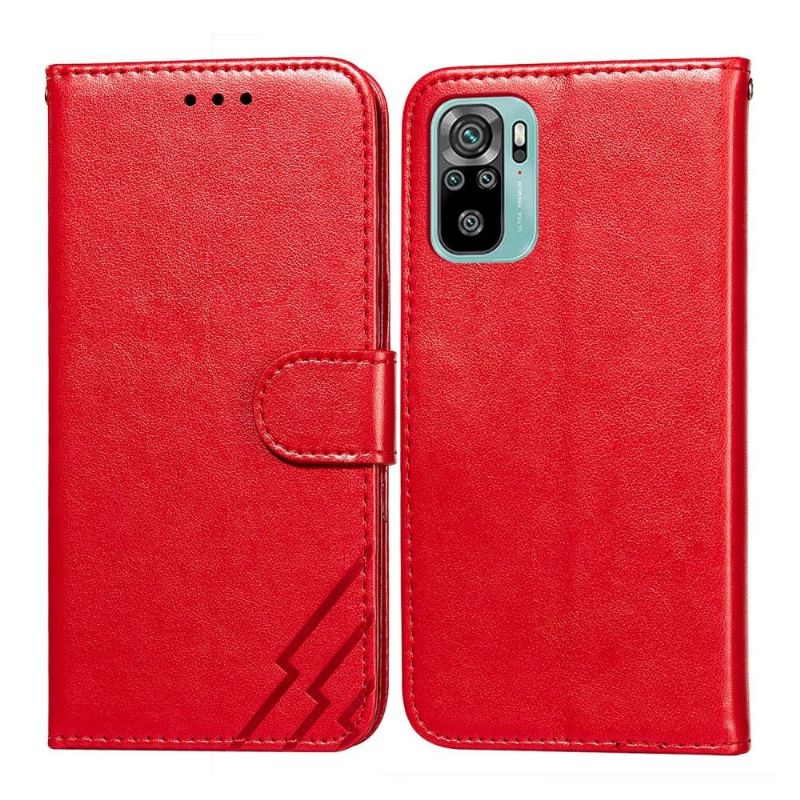 Flipové Pouzdro Na Xiaomi Redmi Note 10 4G / Note 10S Kožený Efekt Rebeky