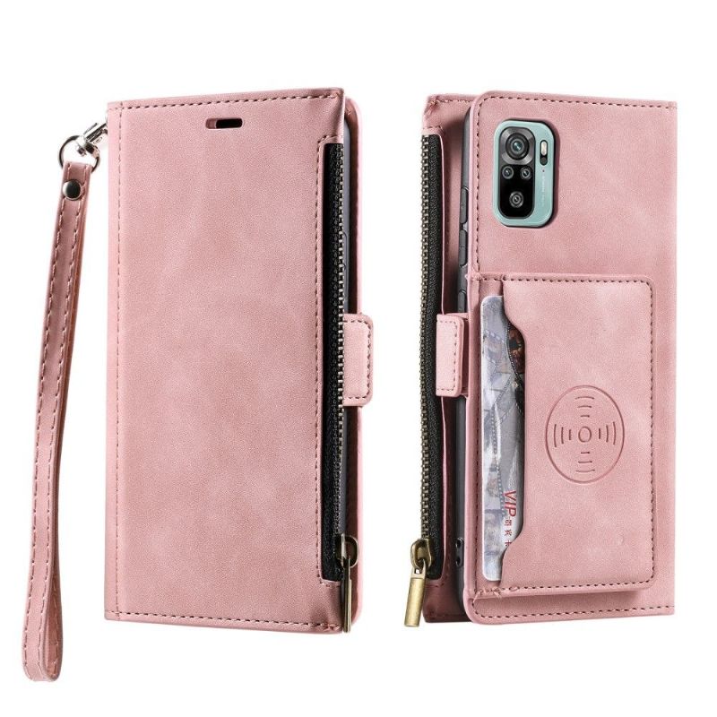 Flipové Pouzdro Na Xiaomi Redmi Note 10 4G / Note 10S Peněženkové Pouzdro Booth Funkce