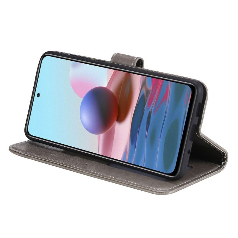 Flipové Pouzdro Na Xiaomi Redmi Note 10 4G / Note 10S Sluneční Mandala