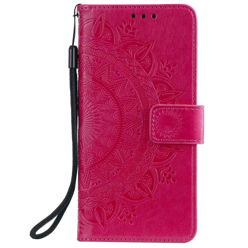 Flipové Pouzdro Na Xiaomi Redmi Note 10 4G / Note 10S Sluneční Mandala