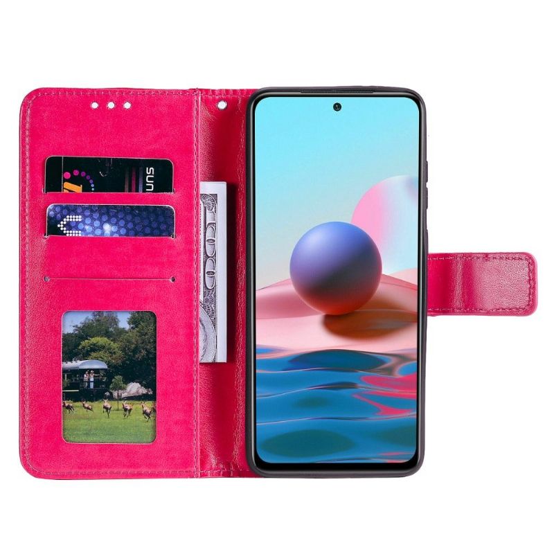 Flipové Pouzdro Na Xiaomi Redmi Note 10 4G / Note 10S Sluneční Mandala