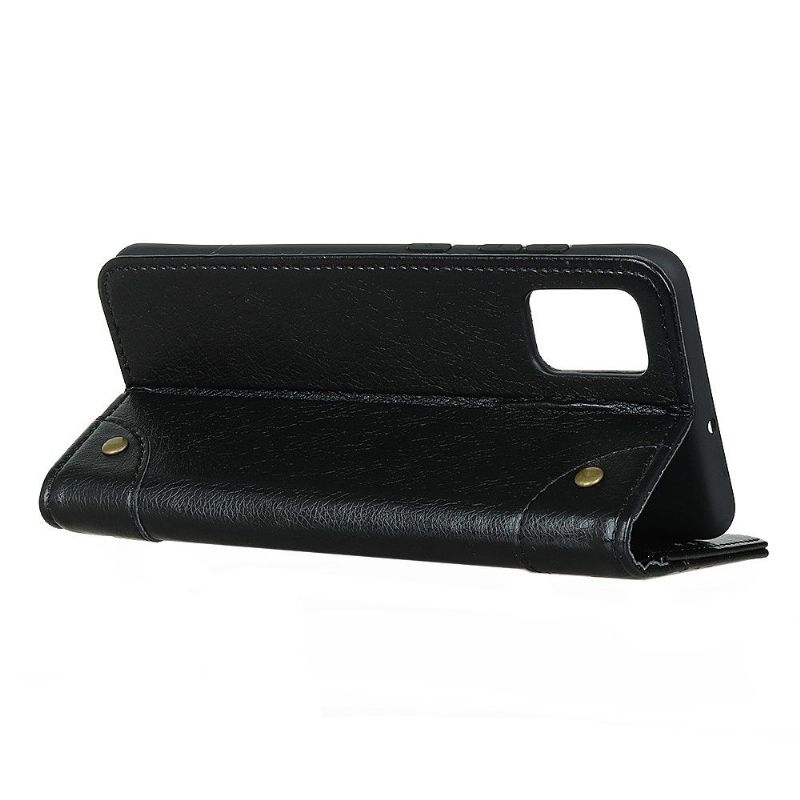 Flipové Pouzdro Na Xiaomi Redmi Note 10 4G / Note 10S Vintage Nappa